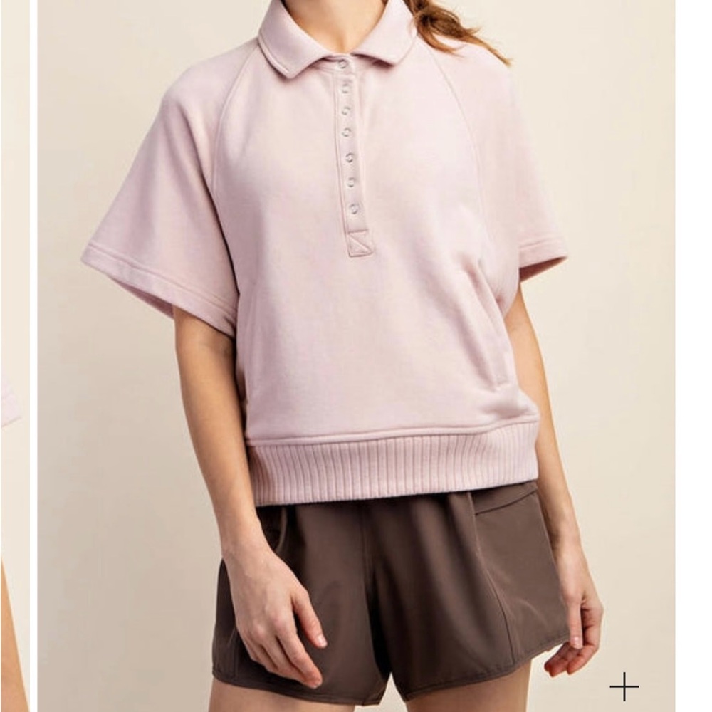 Rae Mode French Terry Top